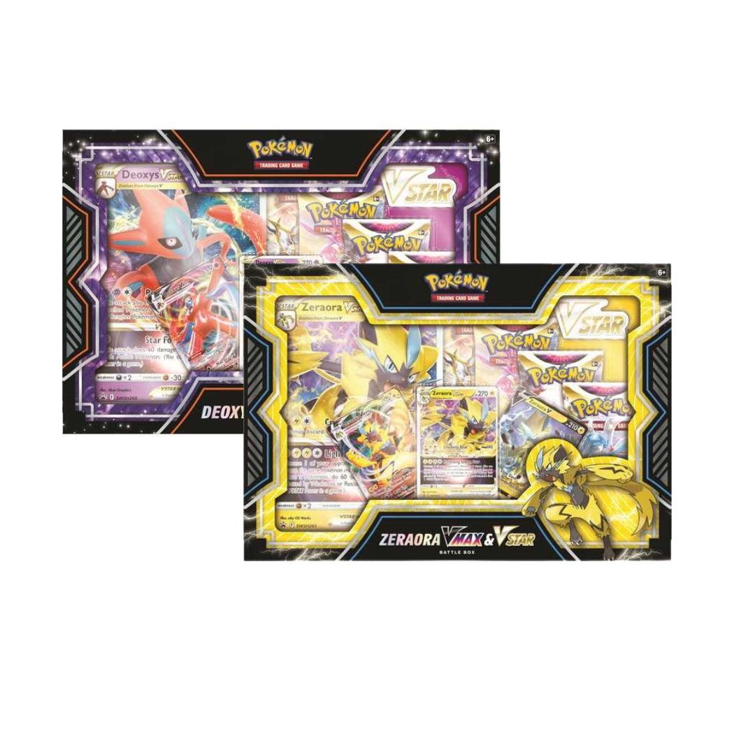Pokémon TCG: Deoxys / Zeraora VMAX & VSTAR Battle Box