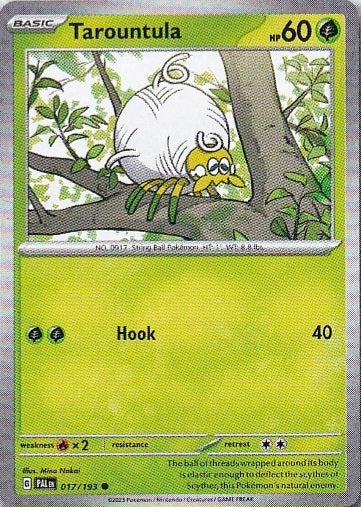 Scarlet & Violet Paldea Evolved 017/193 Tarountula