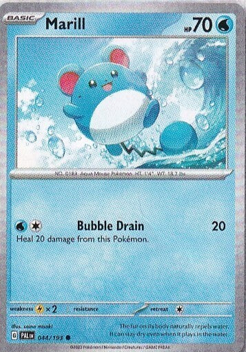 Scarlet & Violet Paldea Evolved 044/193 Marill