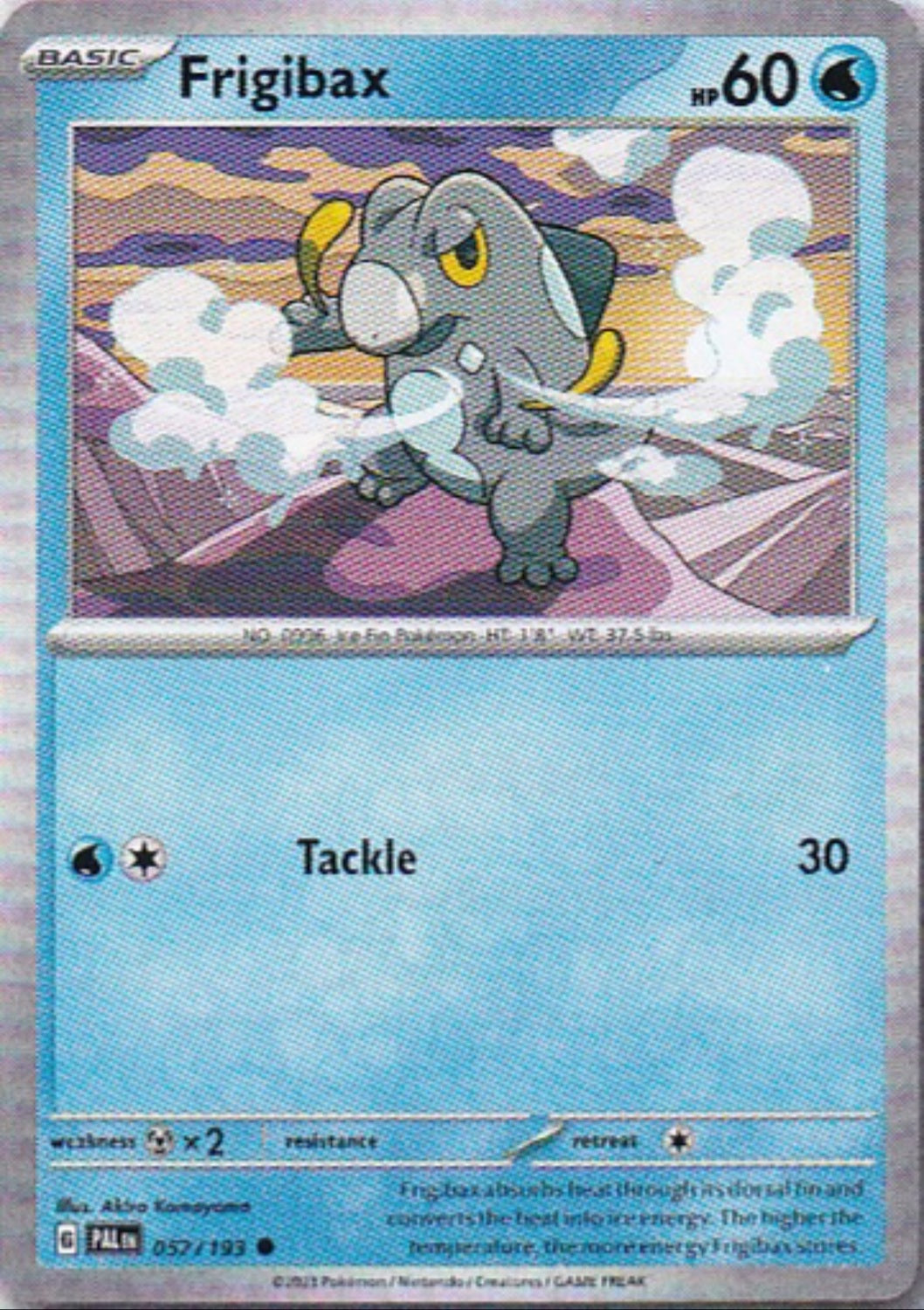 Scarlet & Violet Paldea Evolved 057/193 Frigibax