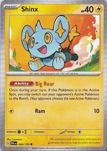 Scarlet & Violet Paldea Evolved 068/193 Shinx