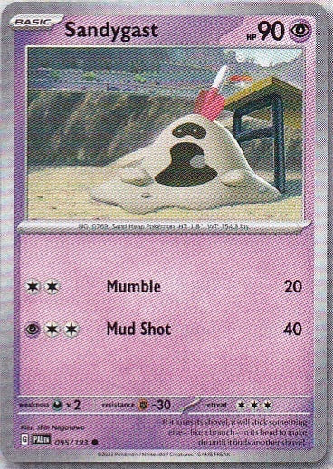 Scarlet & Violet Paldea Evolved 095/193 Sandygast