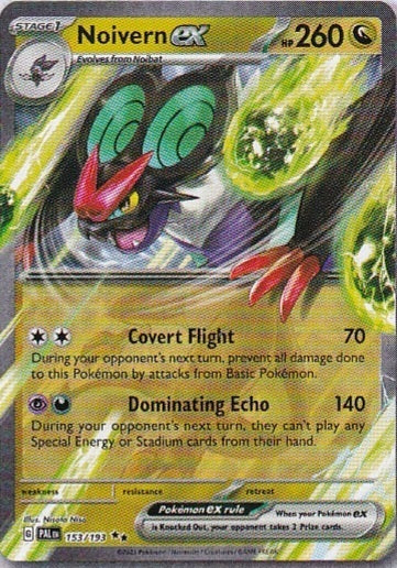 Scarlet & Violet Paldea Evolved 153/193 Noivern ex