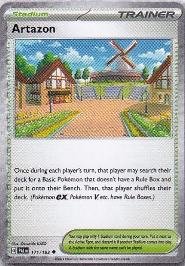 Scarlet & Violet Paldea Evolved 171/193 Artazon