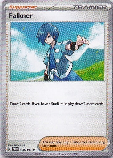 Scarlet & Violet Paldea Evolved 180/193 Falkner