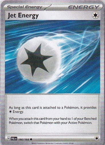 Scarlet & Violet Paldea Evolved 190/193 Jet Energy