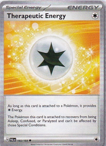 Scarlet & Violet Paldea Evolved 193/193 Therapeutic Energy