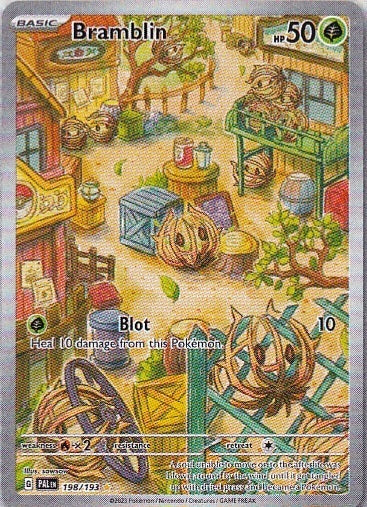Scarlet & Violet Paldea Evolved 198/193 Bramblin