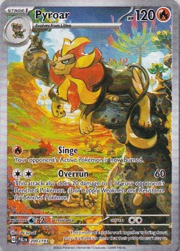 Scarlet & Violet Paldea Evolved 200/193 Pyroar
