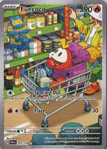 Scarlet & Violet Paldea Evolved 201/193 Fuecoco