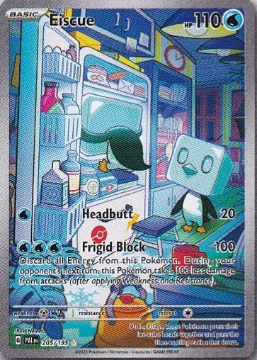 Scarlet & Violet Paldea Evolved 205/193 Eiscue