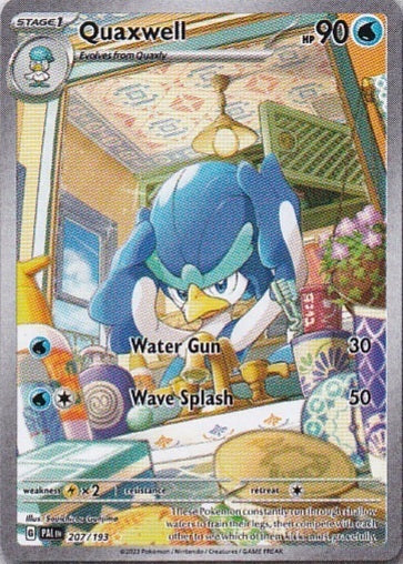 Scarlet & Violet Paldea Evolved 207/193 Quaxwell