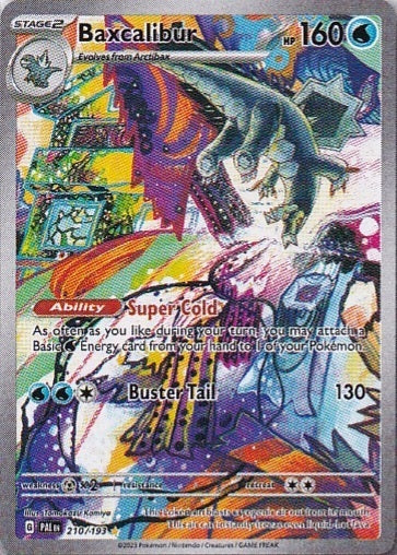 Scarlet & Violet Paldea Evolved 210/193 Baxcalibur