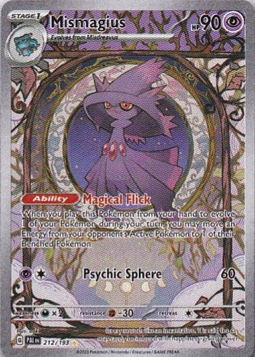 Scarlet & Violet Paldea Evolved 212/193 Mismagius
