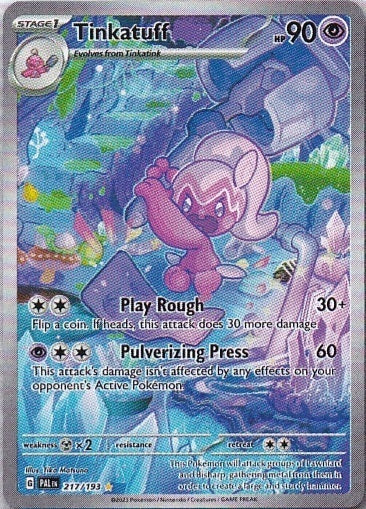 Scarlet & Violet Paldea Evolved 217/193 Tinkatuff