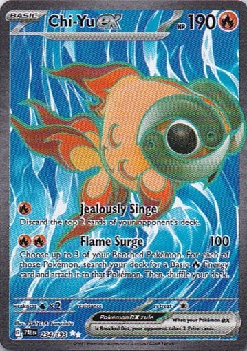 Scarlet & Violet Paldea Evolved 234/193 Chi-Yu ex
