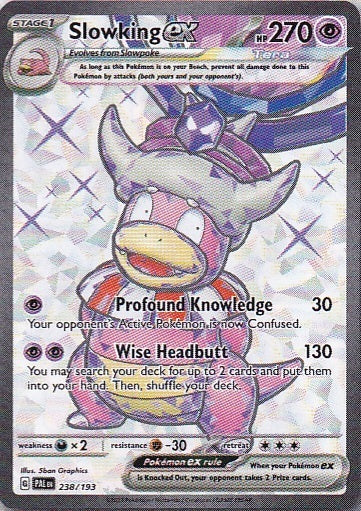 Scarlet & Violet Paldea Evolved 238/193 Slowking ex