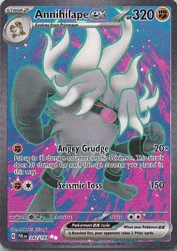 Scarlet & Violet Paldea Evolved 242/193 Annihilape ex