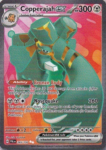 Scarlet & Violet Paldea Evolved 245/193 Copperajah ex