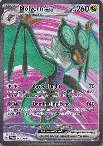 Scarlet & Violet Paldea Evolved 246/193 Noivern ex