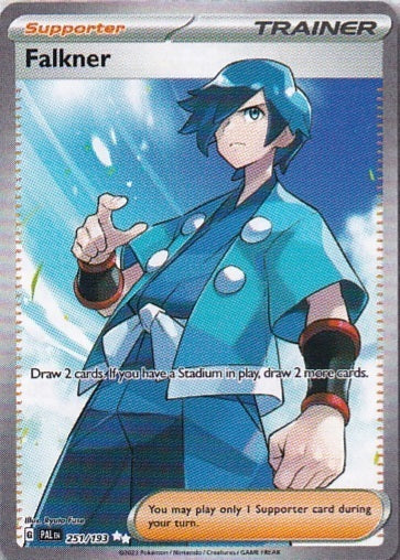 Scarlet & Violet Paldea Evolved 251/193 Falkner