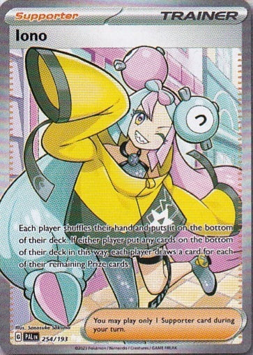 Scarlet & Violet Paldea Evolved 254/193 Iono