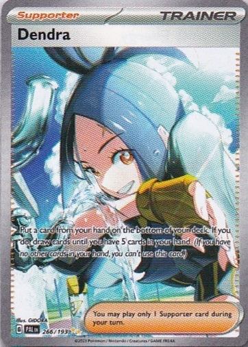 Scarlet & Violet Paldea Evolved 266/193 Dendra