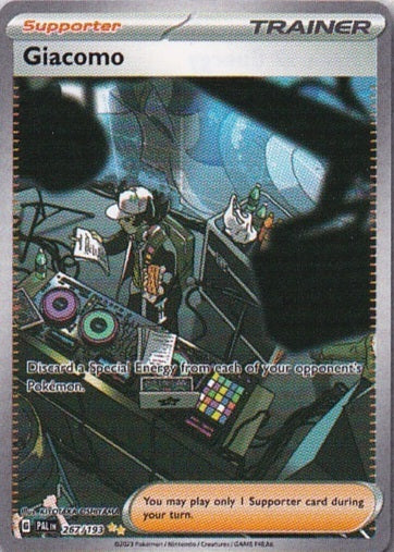 Scarlet & Violet Paldea Evolved 267/193 Giacomo