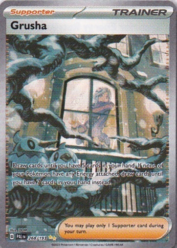 Scarlet & Violet Paldea Evolved 268/193 Grusha