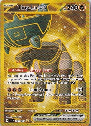 Scarlet & Violet Paldea Evolved 275/193 Ting-Lu ex