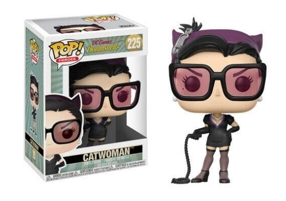Funko Pop - DC BOMBSHELLS CATWOMAN - BLACK - (VAULTED)