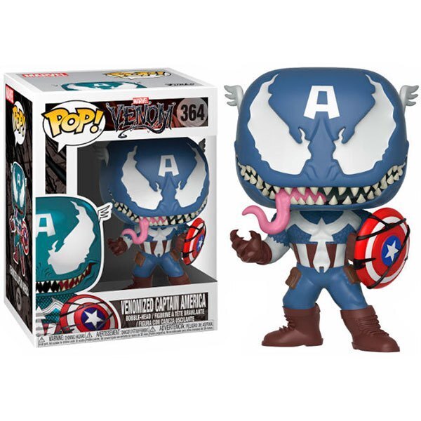 Funko Pop - MARVEL VENOM - VENMOIZED CAPTAIN AMERICA