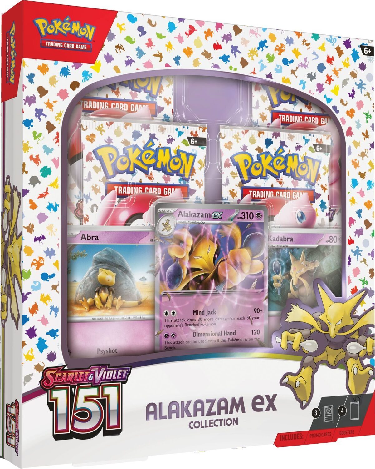 Pokémon TCG: Scarlet & Violet-151 Collection Alakazam ex