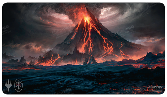 MTG: The Lord Of The Rings: Tales Of Middle-Earth Playmat 4 Featuring: Mount Doom