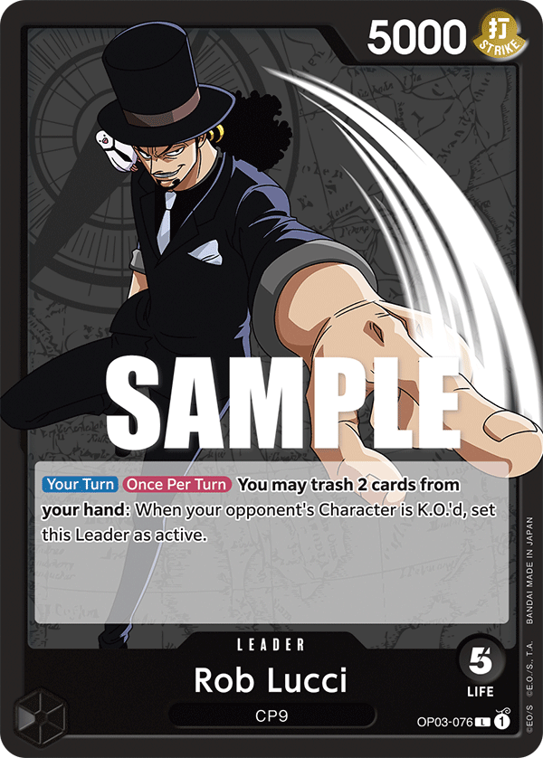 OP03-076 | L | LEADER Rob Lucci