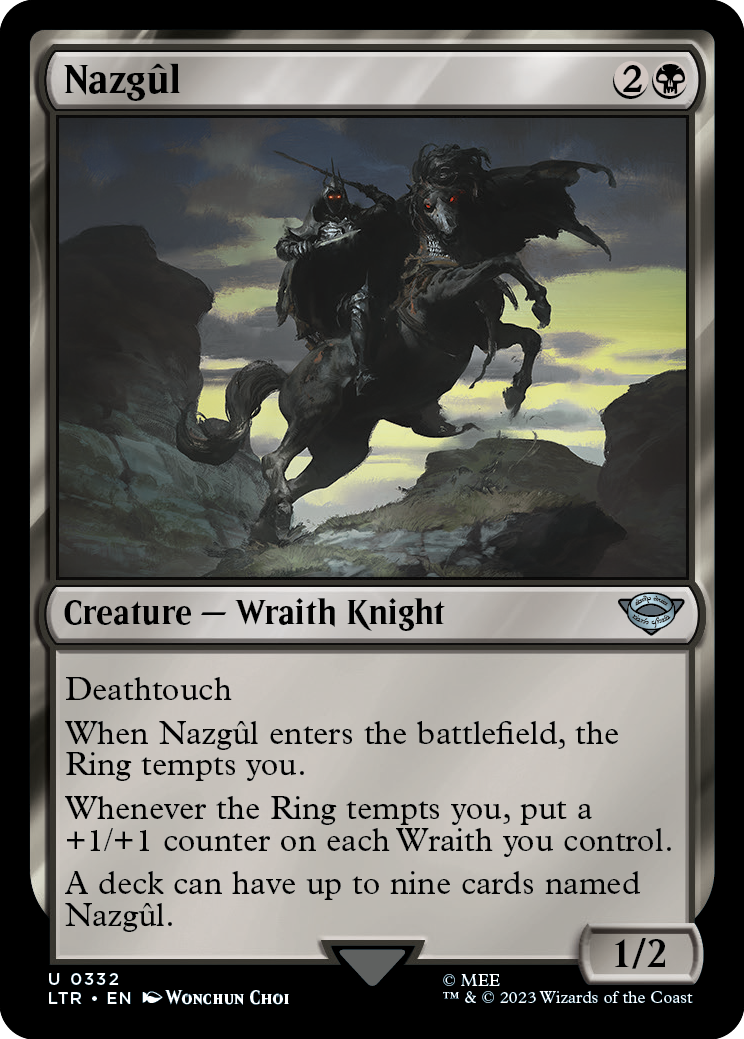 MTG Lord Of The Rings 0332 Nazgûl