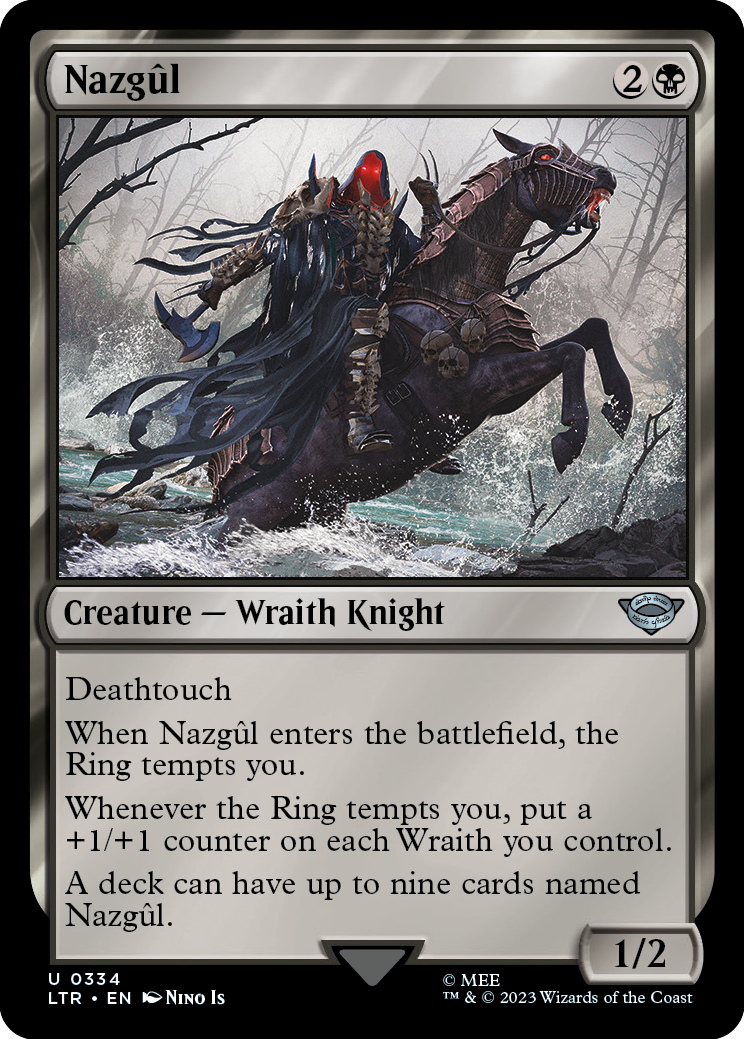 MTG Lord Of The Rings 0334 Nazgûl