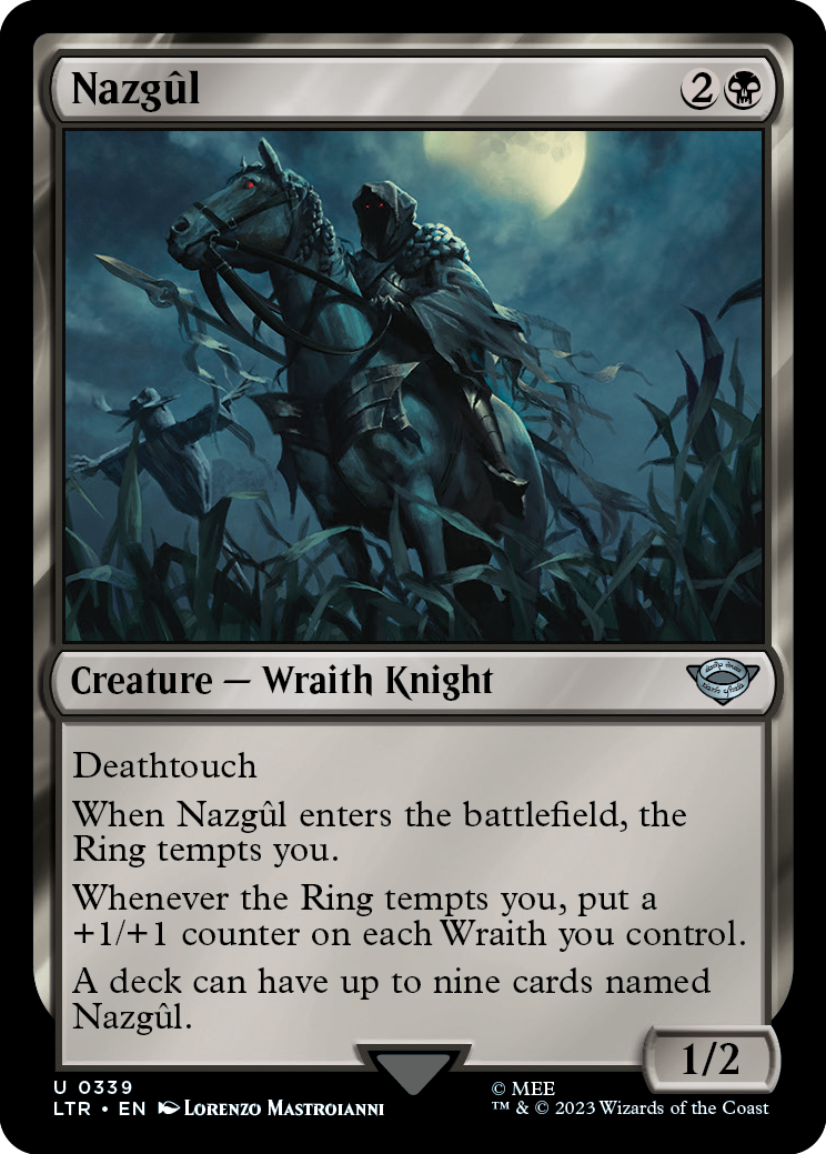 MTG Lord Of The Rings 0339 Nazgûl
