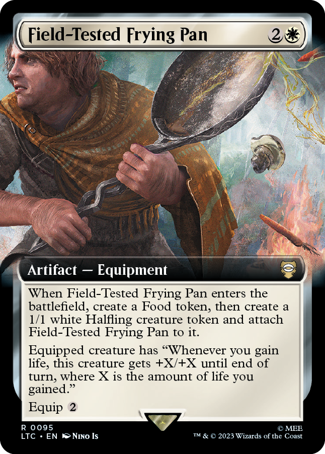 MTG Lord Of The Rings 0095 Field-Tested Frying Pan (Extended Art)