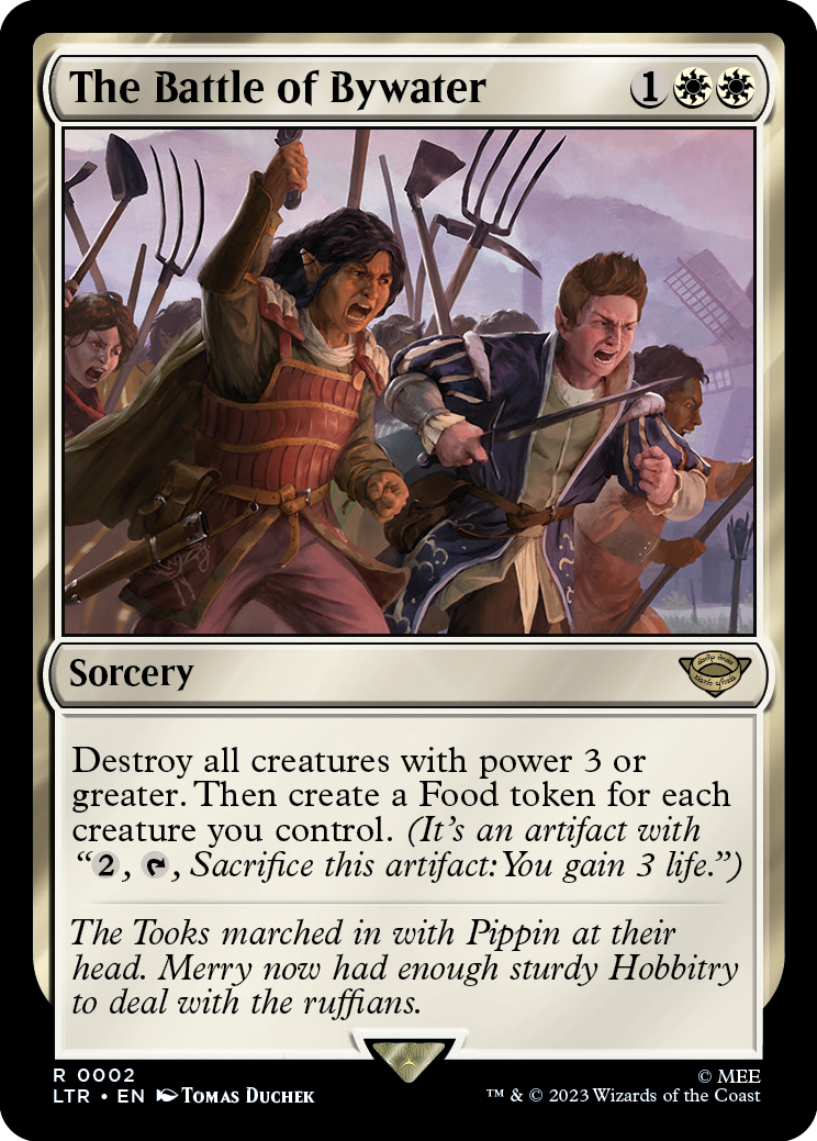 MTG Lord Of The Rings 0002 The Battle of Bywater (Foil)