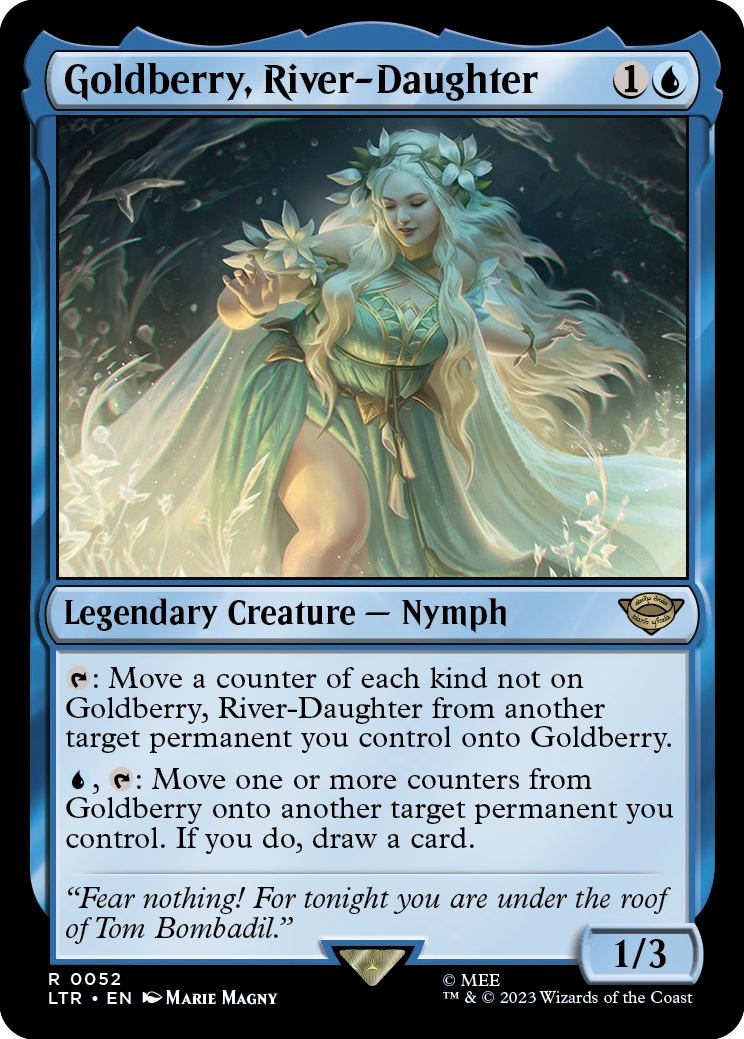MTG Lord Of The Rings 0052 Goldberry, River-Daughter (Foil)