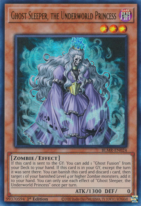 Battles of Legend: Monstrous Revenge BLMR-EN024 Ghost Sleeper, the Underworld Princess