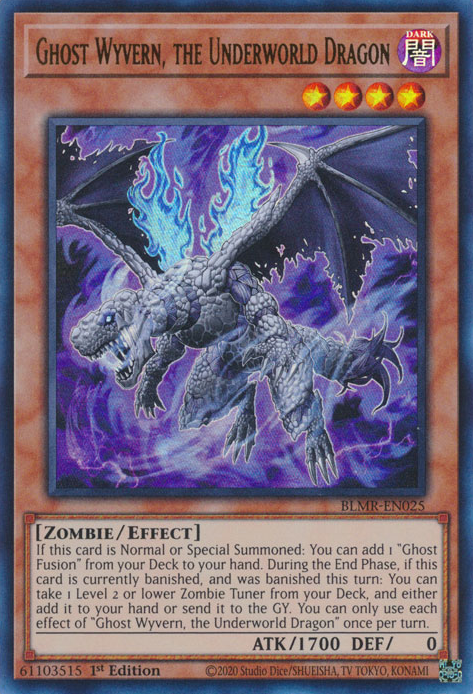 Battles of Legend: Monstrous Revenge BLMR-EN025 Ghost Wyvern, the Underworld Dragon