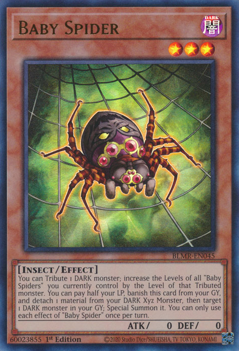 Battles of Legend: Monstrous Revenge BLMR-EN045 Baby Spider