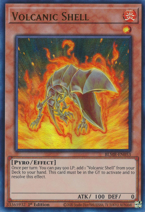 Battles of Legend: Monstrous Revenge BLMR-EN053 Volcanic Shell