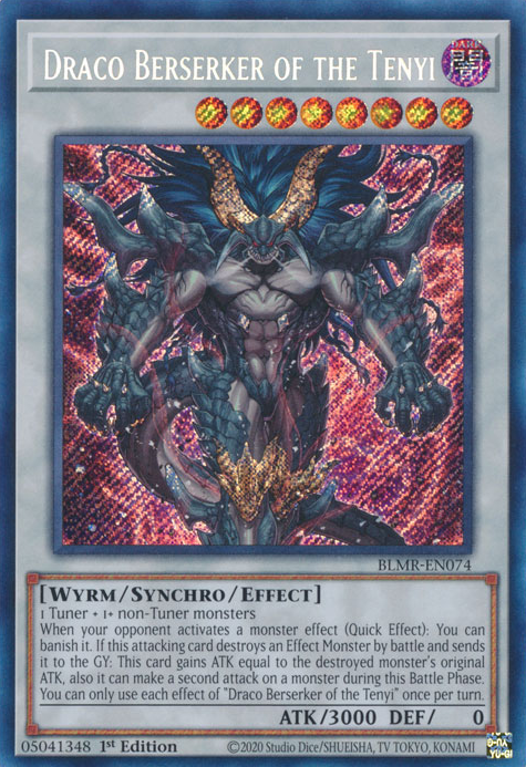 Battles of Legend: Monstrous Revenge BLMR-EN074 Draco Berserker of the Tenyi
