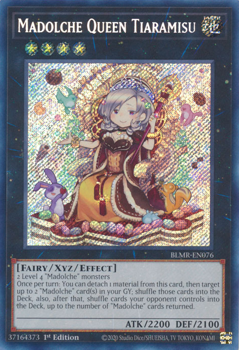 Battles of Legend: Monstrous Revenge BLMR-EN076 Madolche Queen Tiaramisu