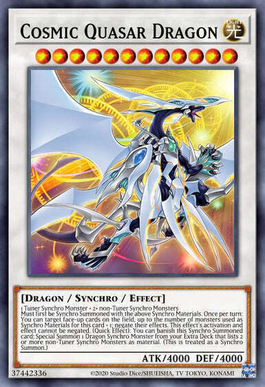Duelist Nexus DUNE-EN037 Cosmic Quasar Dragon