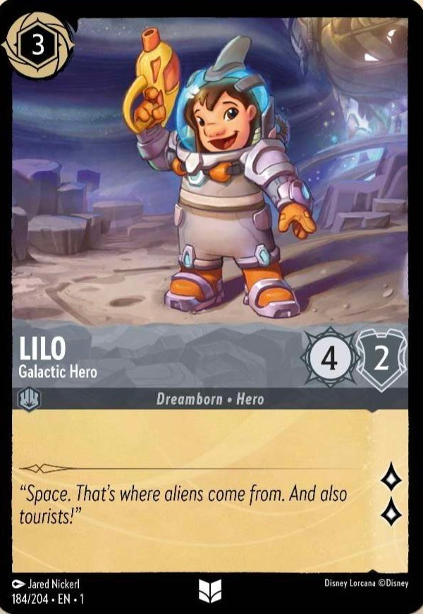 Disney Lorcana The First Chapter 184/204 LILO Galactic Hero