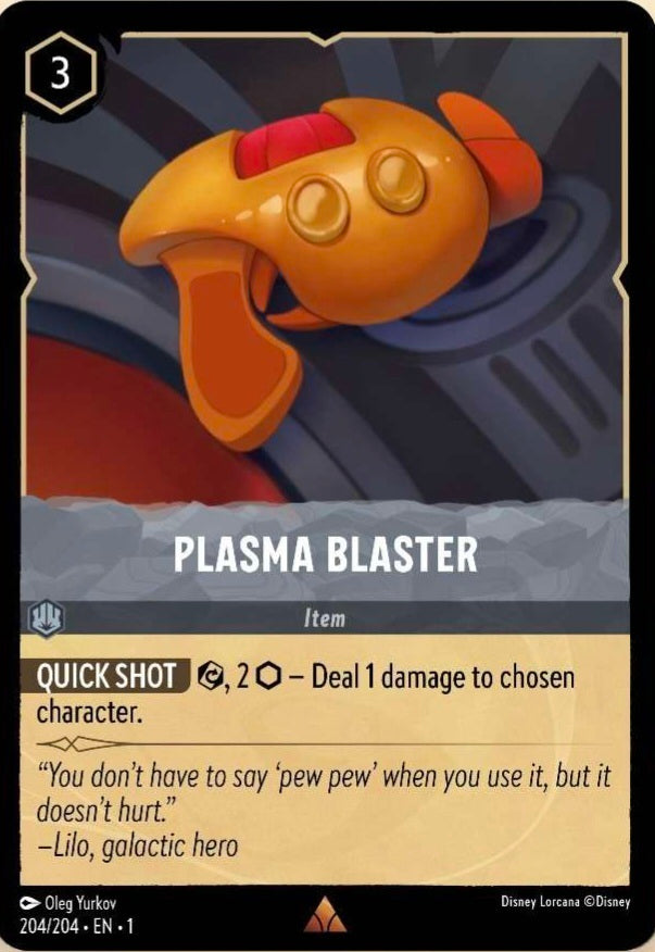 Disney Lorcana The First Chapter 204/204 PLASMA BLASTER